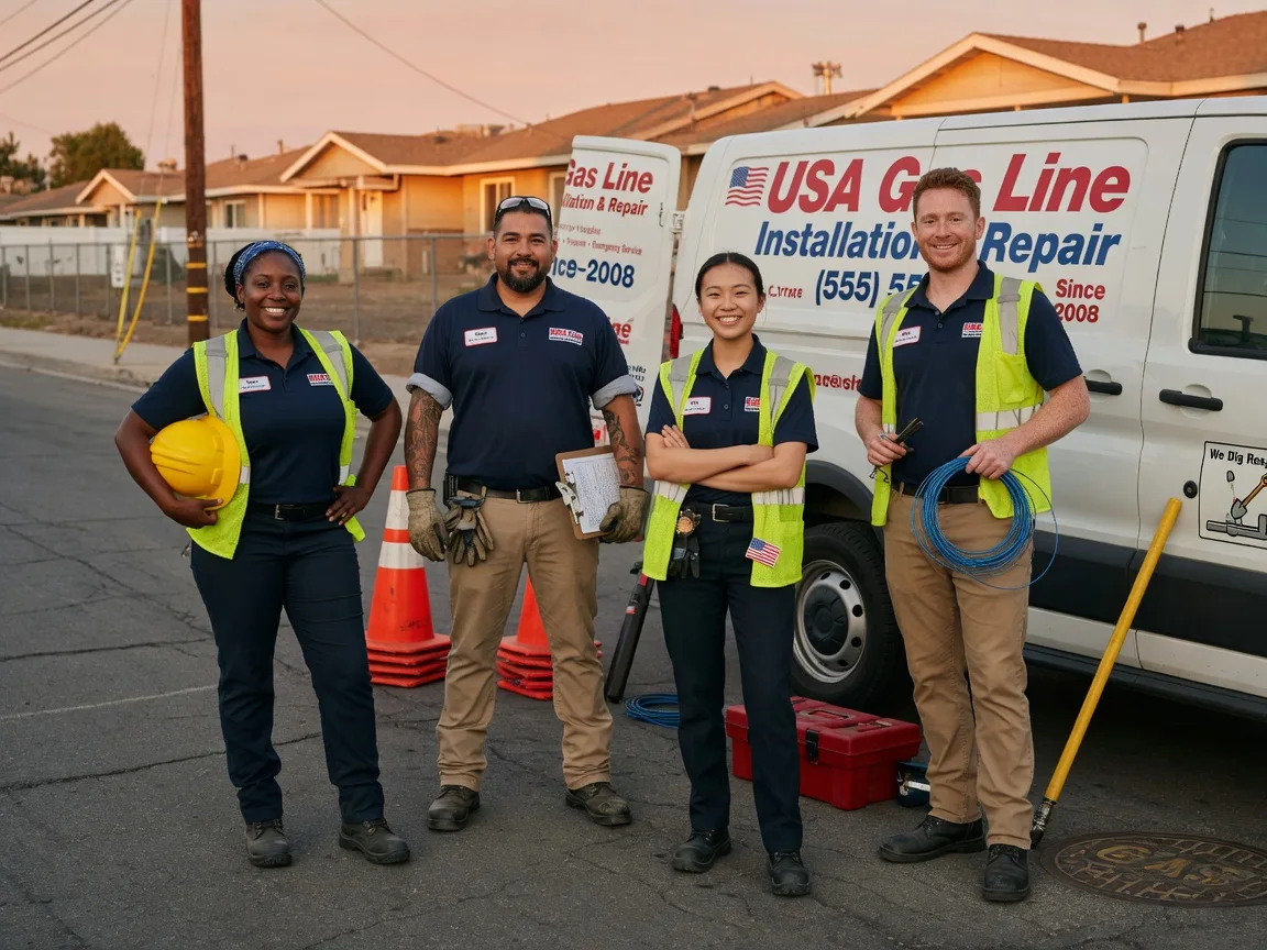 Gas Line Installation company in Basom, NY